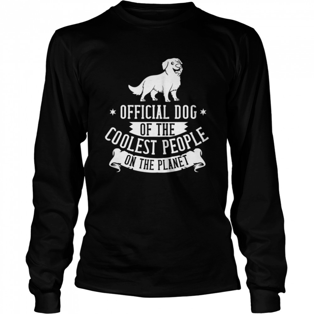 Dog Of The Coolest People On The Planet Bernese Mountain Dog Puppies Long Sleeved T-shirt