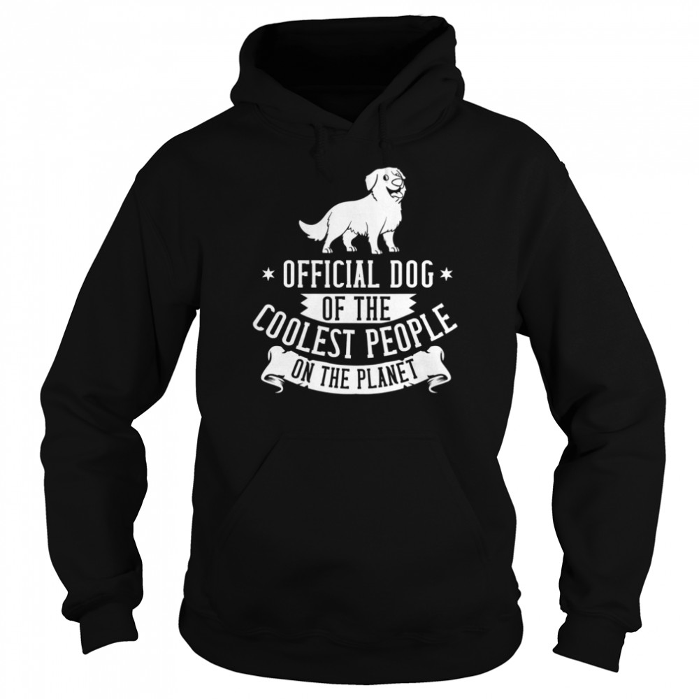 Dog Of The Coolest People On The Planet Bernese Mountain Dog Puppies Unisex Hoodie