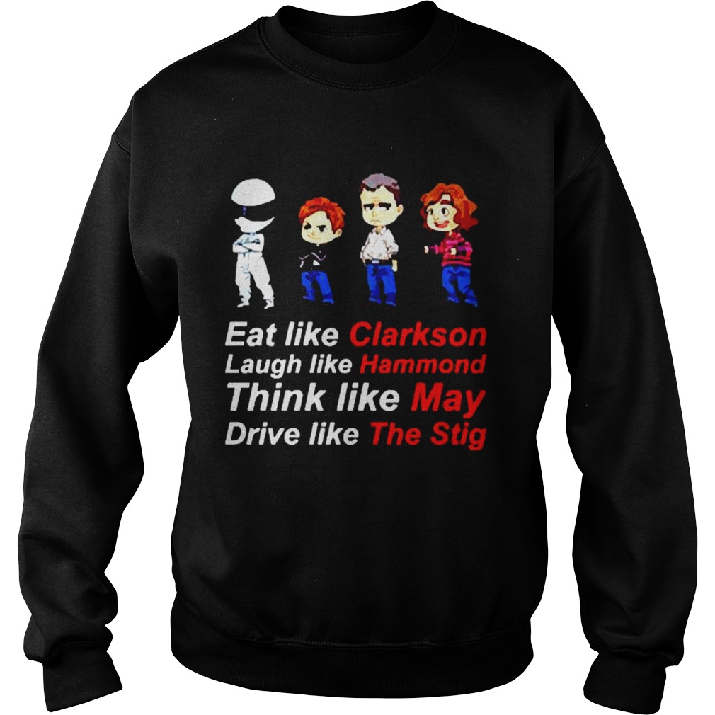 Eat like clarkson Laugh like Hammond Sweatshirt