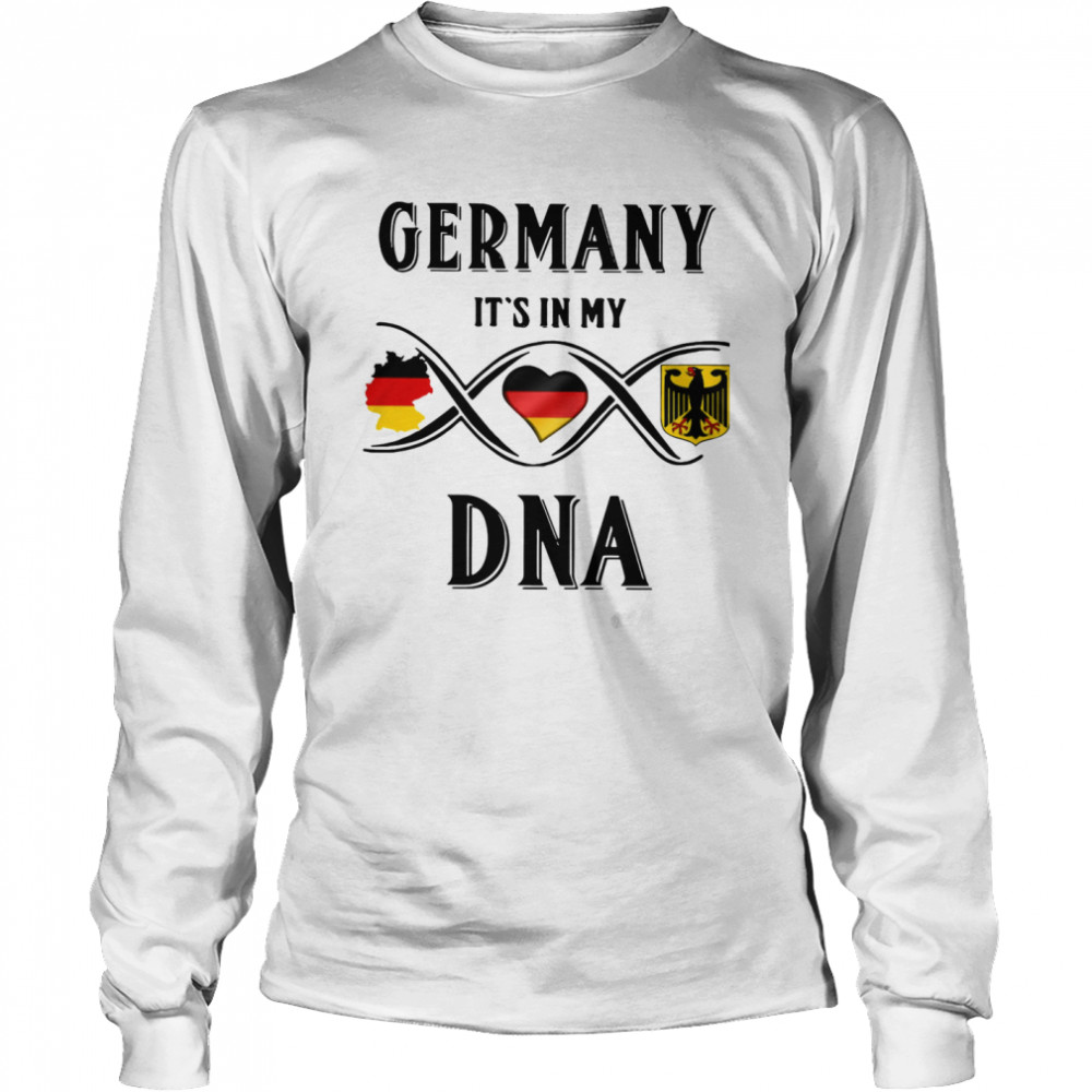 Germany It’s In My Dna Long Sleeved T-shirt