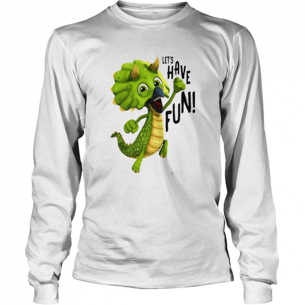 Gigantosaurus Tiny Let’s Have Long Sleeved T-shirt