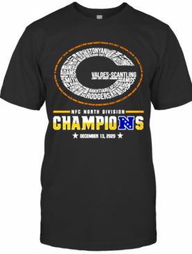 Green Bay Packers NFC North Division Champions T-Shirt