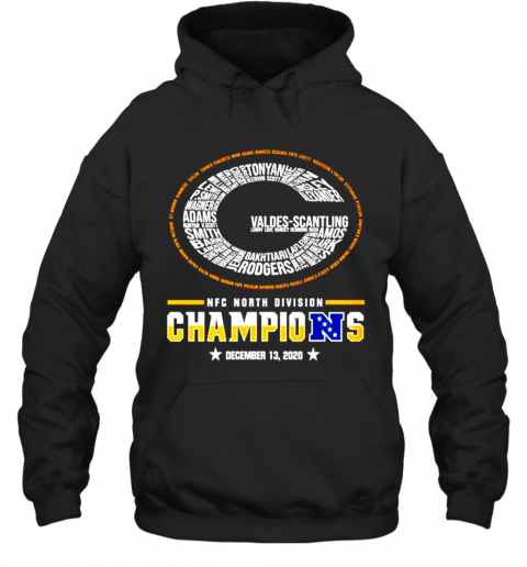 Green Bay Packers NFC North Division Champions T-Shirt Unisex Hoodie