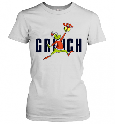 Grinch Hand Gift Wear Pajama Merry Christmas T-Shirt Classic Women's T-shirt