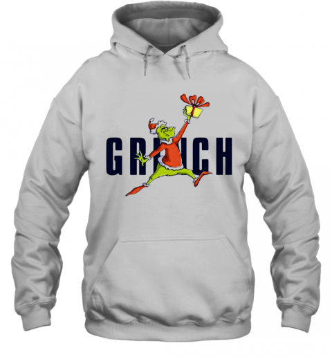 Grinch Hand Gift Wear Pajama Merry Christmas T-Shirt Unisex Hoodie