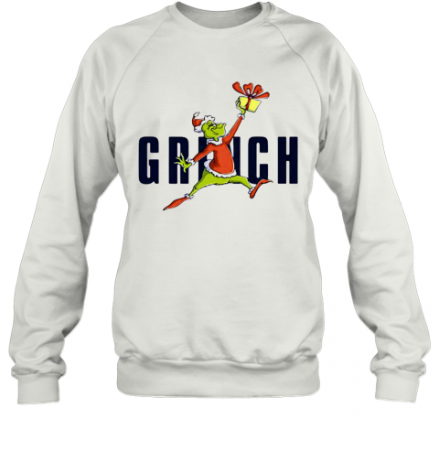 Grinch Hand Gift Wear Pajama Merry Christmas T-Shirt Unisex Sweatshirt