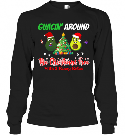 Guacin Around The Christmas Tree With 2KK T-Shirt Long Sleeved T-shirt 