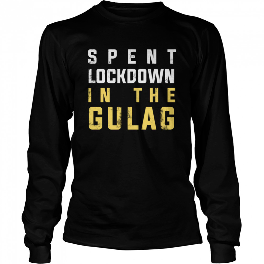 Gulag King Gaming Meme Long Sleeved T-shirt