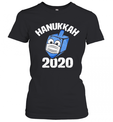 Hanukkah 2020 Dreidel Wearing Face Mask T-Shirt Classic Women's T-shirt
