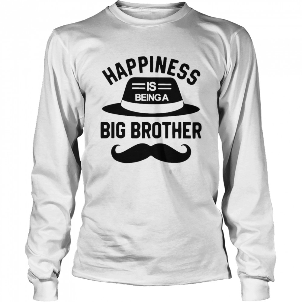 Happiness Is Being A Big Brother Long Sleeved T-shirt