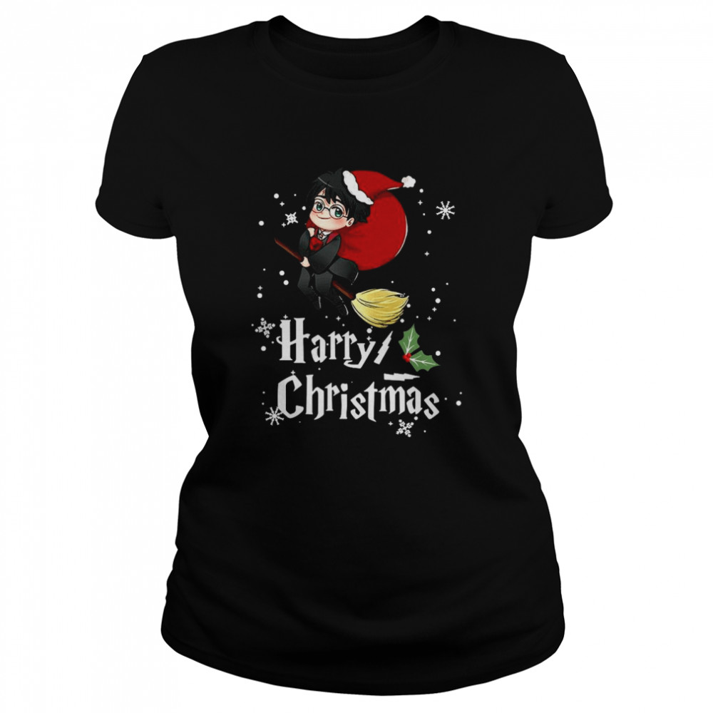 Harry Potter Harry Christmas Merry Christmas Classic Women's T-shirt