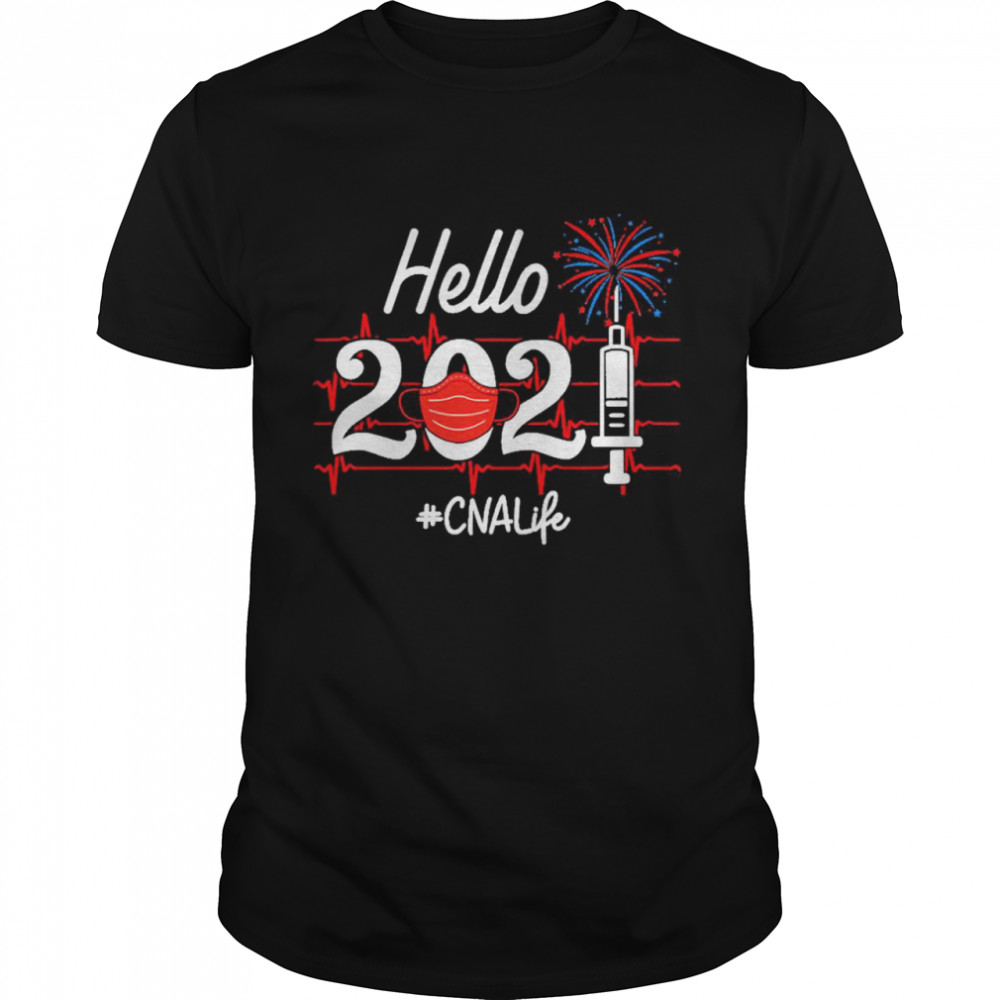 Hello 2021 happy new year shirt