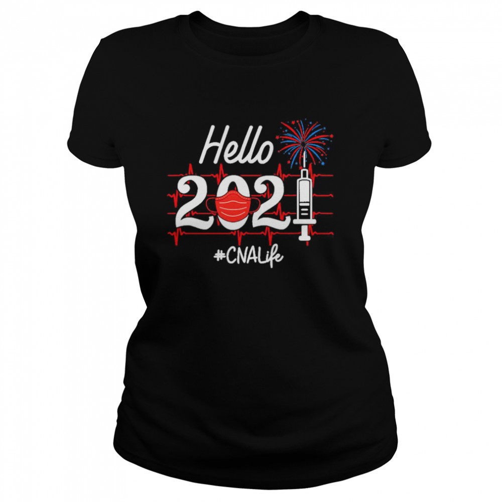 Hello 2021 happy new year Classic Women's T-shirt