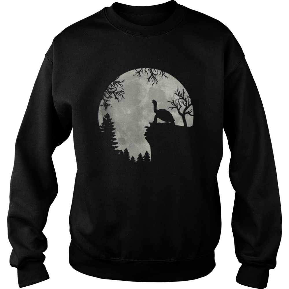 Howling Turtle The Moon Unisex Sweatshirt