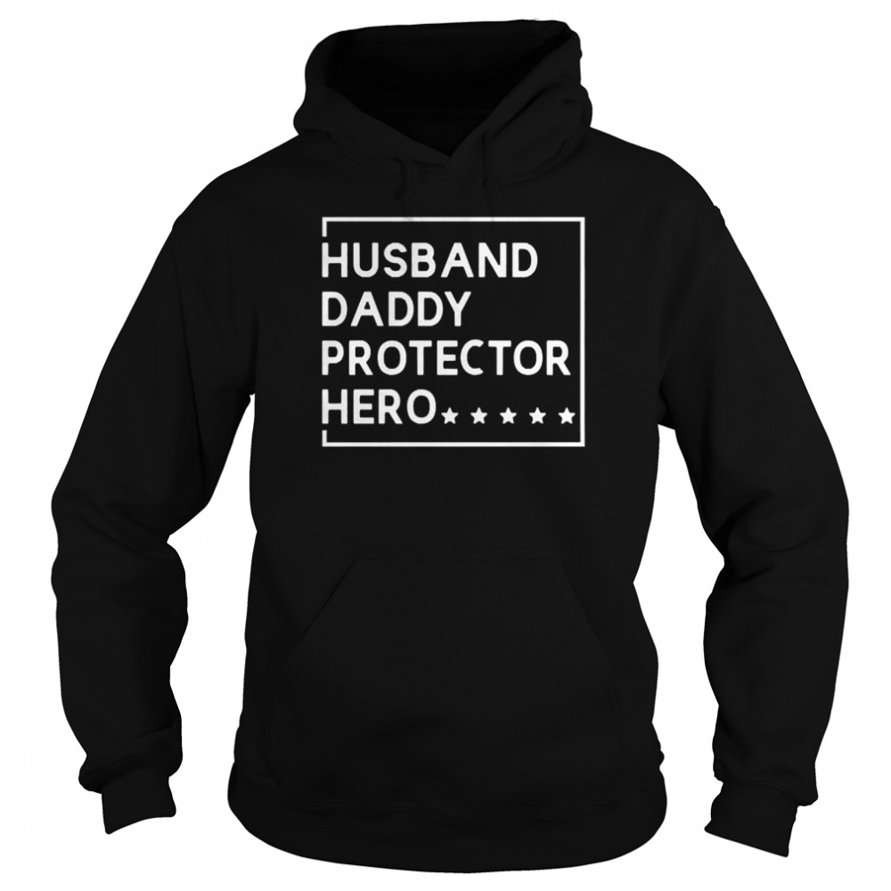 Husband daddy protector hero Unisex Hoodie