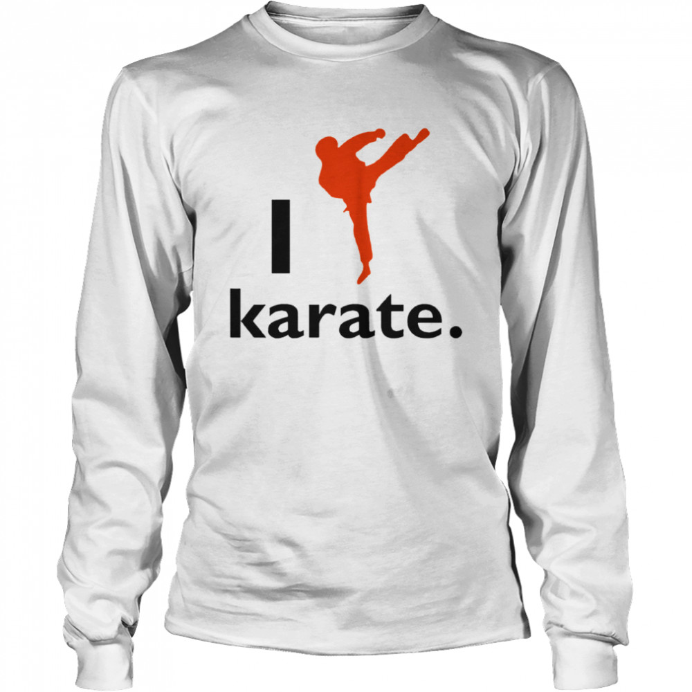 I Like Karate 2020 Long Sleeved T-shirt