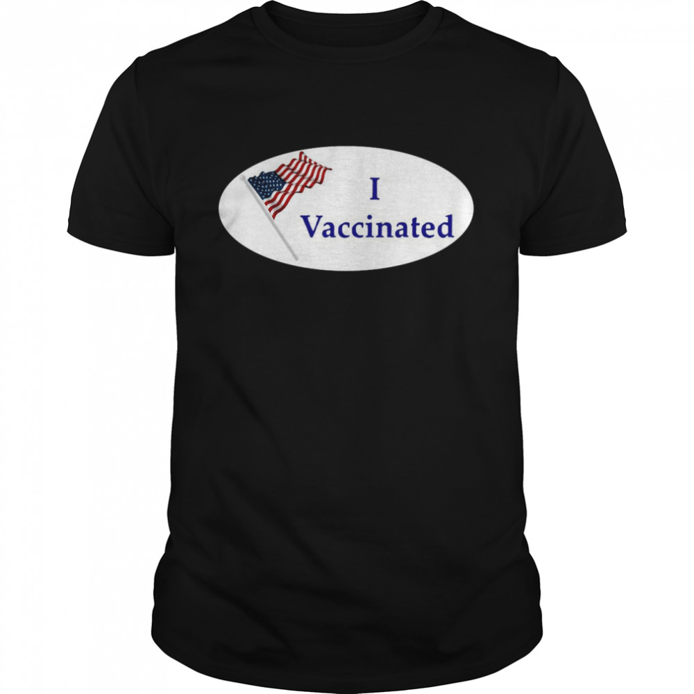 I Vaccinated 2020 American Flag shirt
