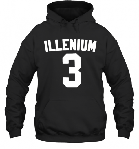 Illenium Merch Ltd Illenium Black T-Shirt Unisex Hoodie