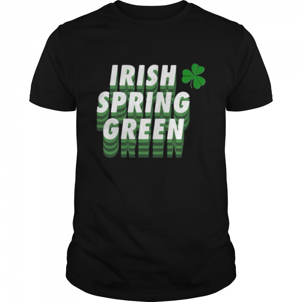 Irish spring green shirt