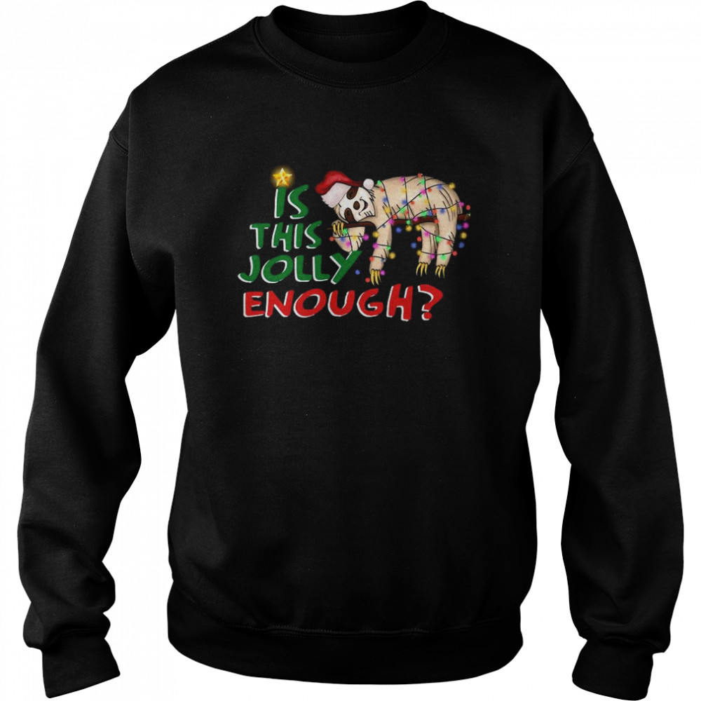 Is This Jolly Enough Merry Christmas Unisex Sweatshirt