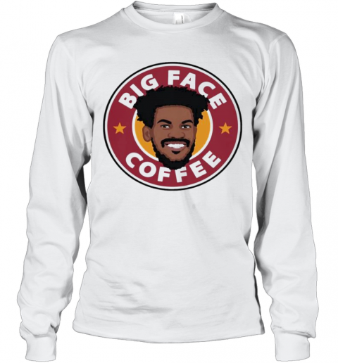 Jimmy Butler Big Face Coffee T-Shirt Long Sleeved T-shirt 