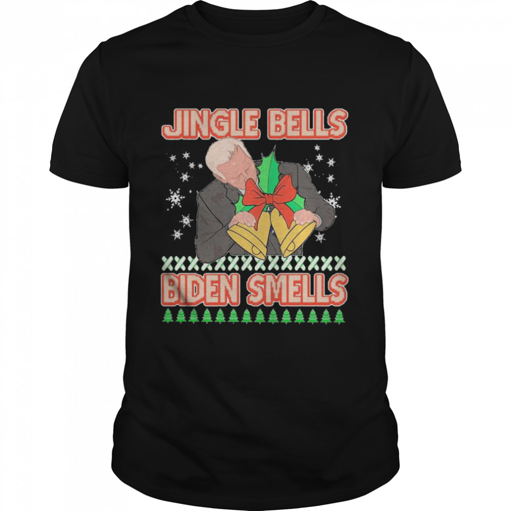 Jingle Bells Biden Smells Ugly Christmas 2020 shirt