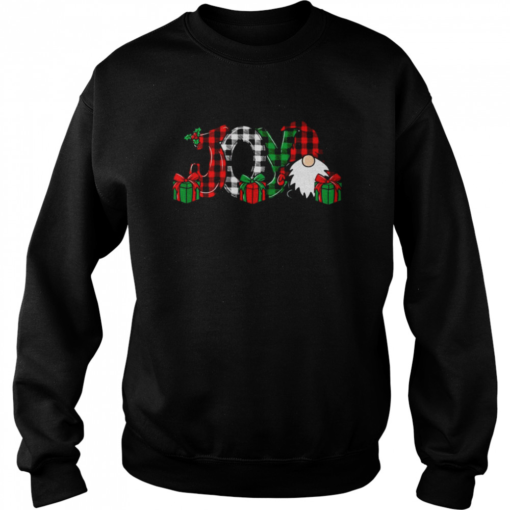 Joy Gnome Merry Christmas Gift Unisex Sweatshirt