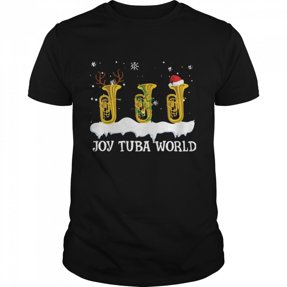 Joy Tuba World Christmas shirt