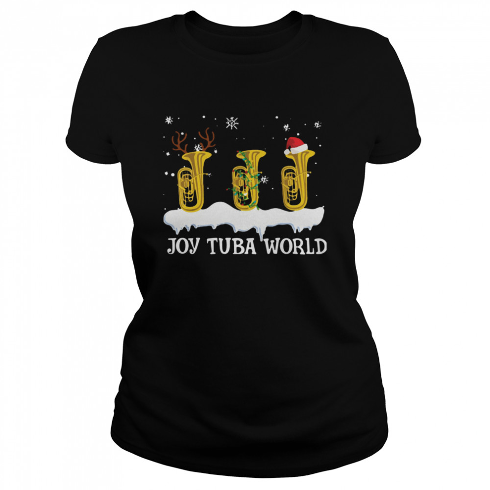 Joy Tuba World Christmas Classic Women's T-shirt