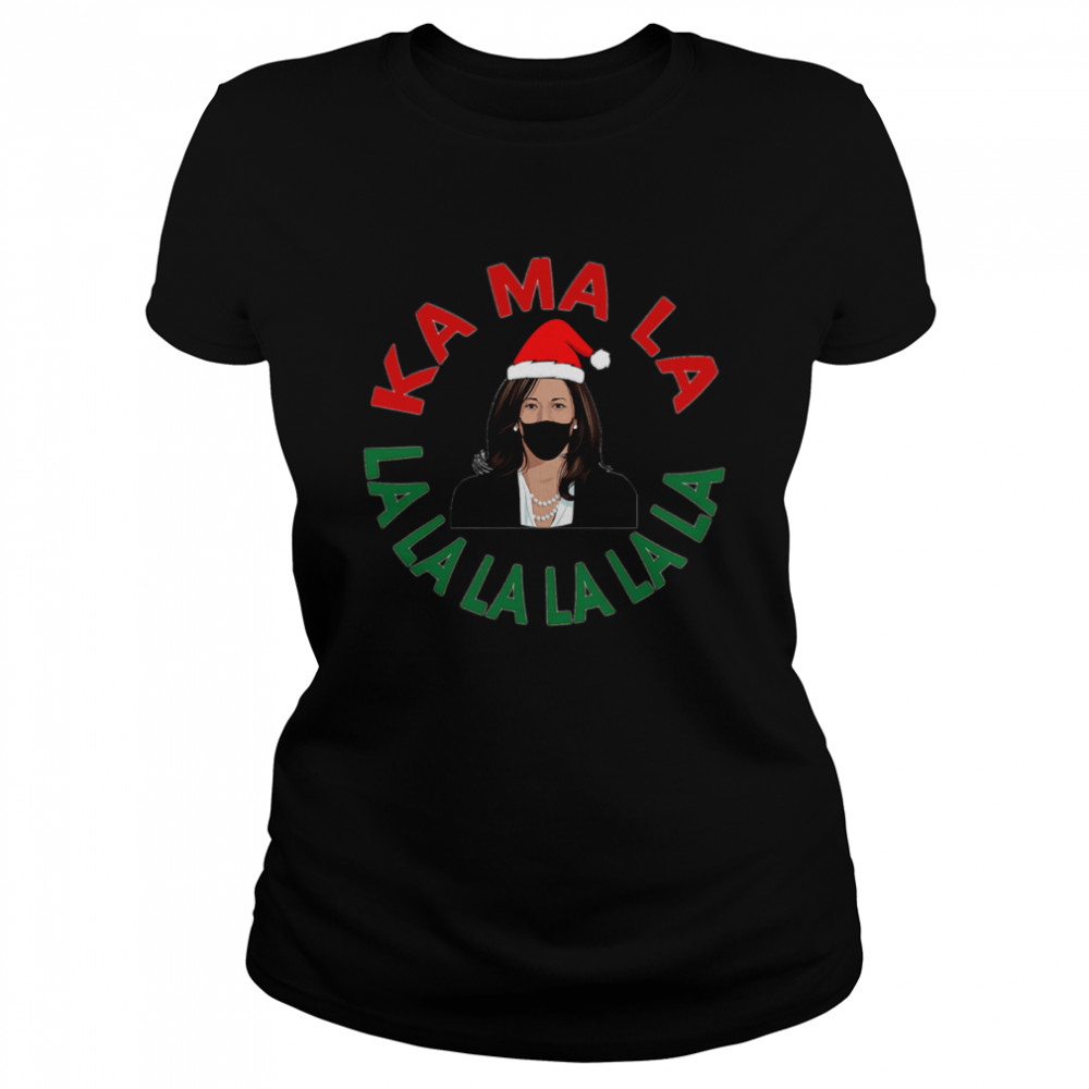 Kamala Momala Kamala Harris Mask Christmas Classic Women's T-shirt