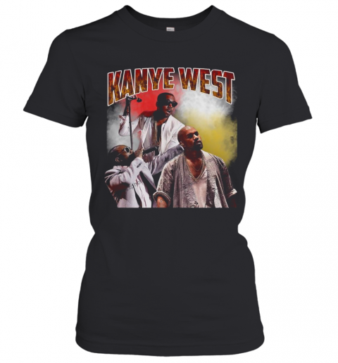 Kanye West Hip Hop Rap Vintage 90S T-Shirt Classic Women's T-shirt
