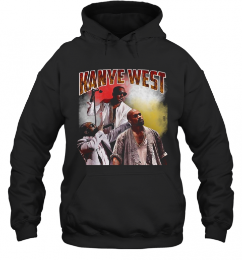 Kanye West Hip Hop Rap Vintage 90S T-Shirt Unisex Hoodie