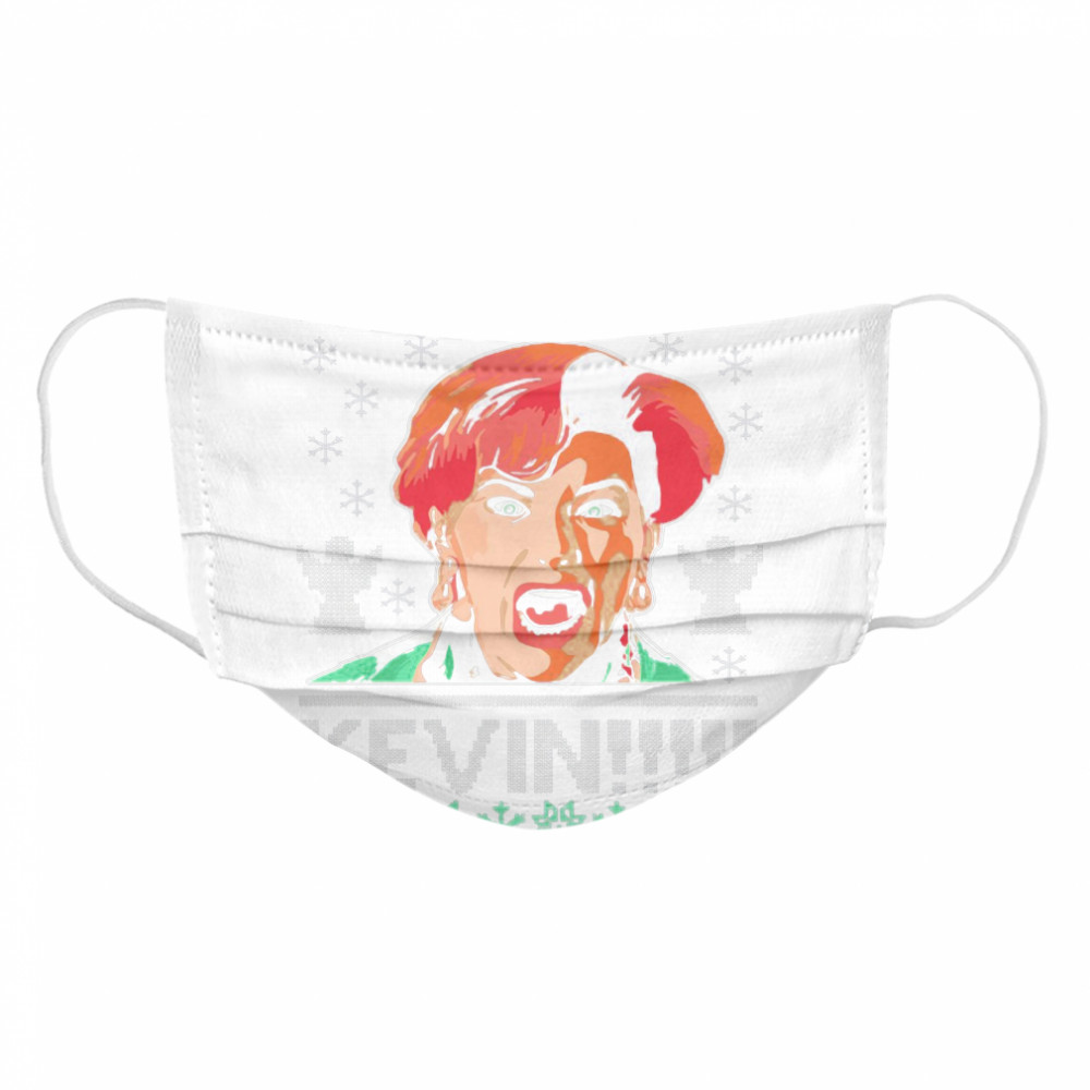 Kevin Home Alone Ugly Christmas t Cloth Face Mask