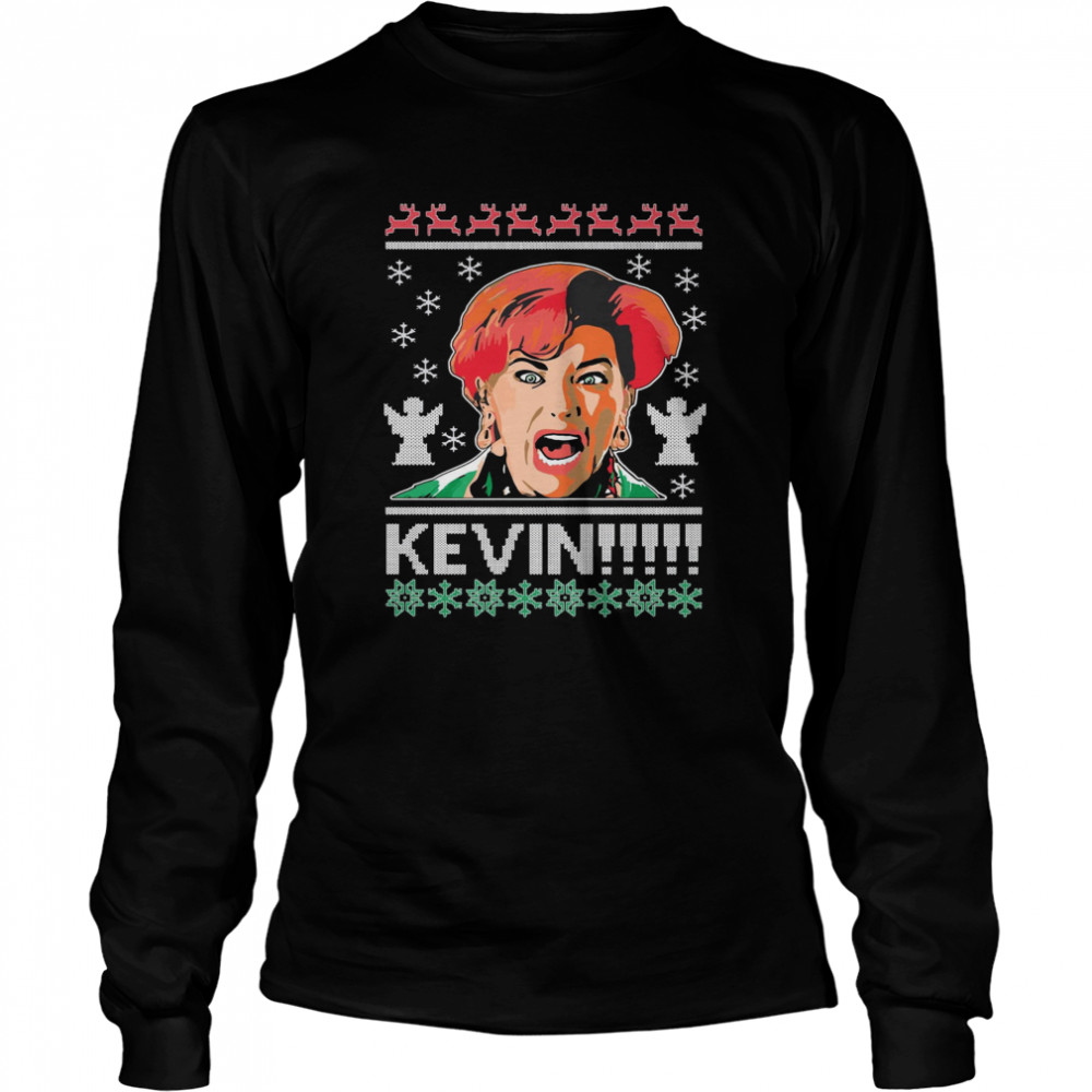 Kevin Home Alone Ugly Christmas t Long Sleeved T-shirt