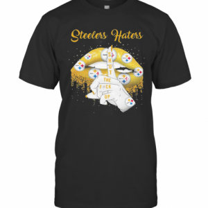 Lips Pittsburgh Steelers Haters Shut The Fuck Up T-Shirt Classic Men's T-shirt