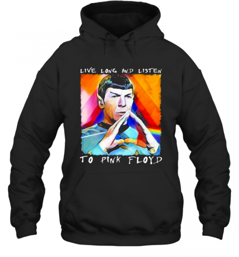 Live Long And Listen To Pink Floyd Lgbt Hand Cross T-Shirt Unisex Hoodie