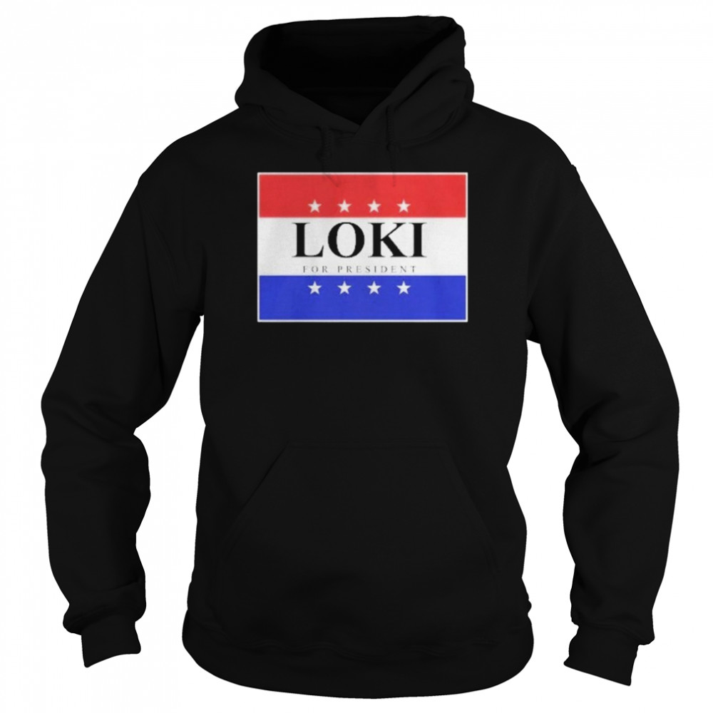 Loki For President 2020 Unisex Hoodie