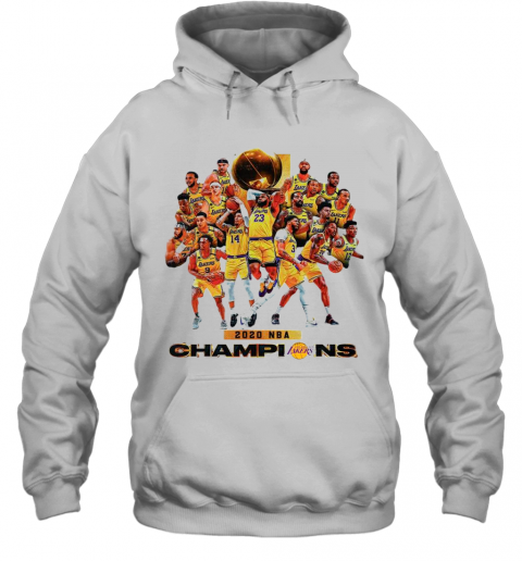 Los Angeles Lakers 2020 Nba Champions T-Shirt Unisex Hoodie