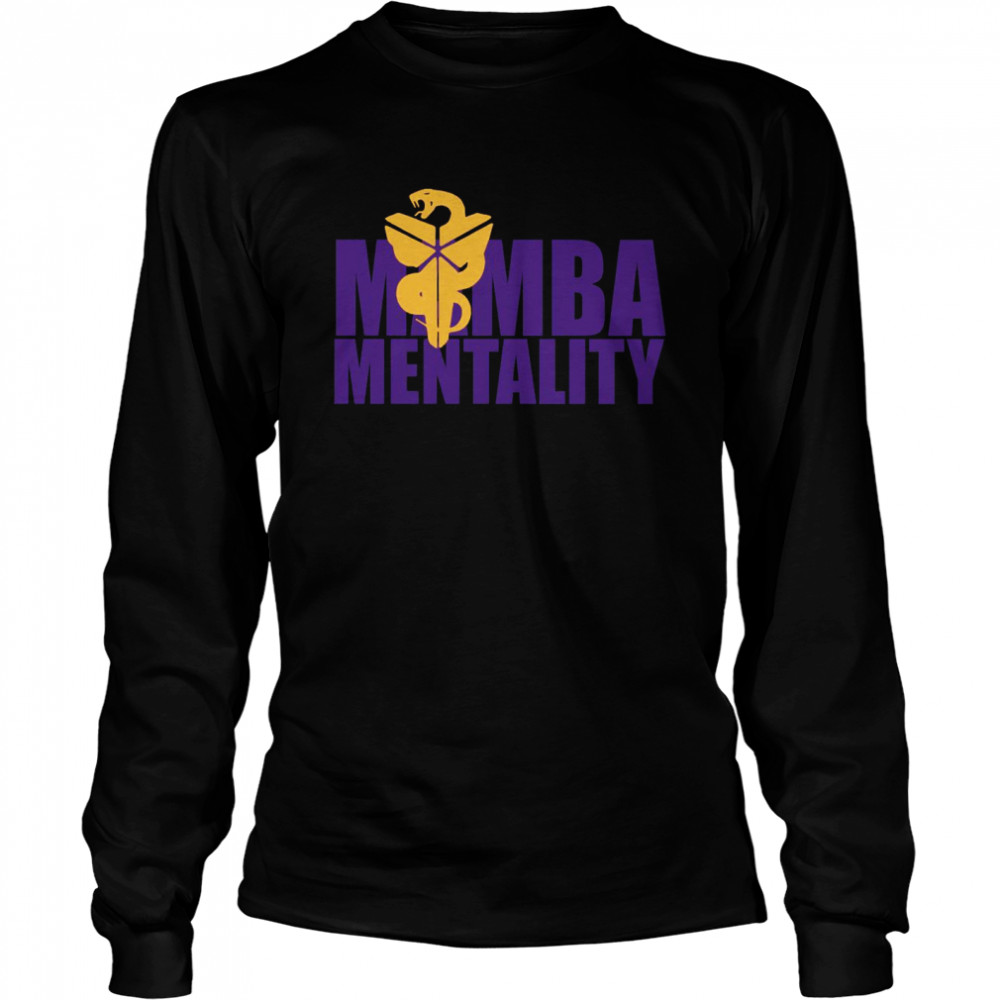 Mamba Mentality t Long Sleeved T-shirt