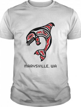 Marysville, Washington Native American Orca Killer Whales shirt