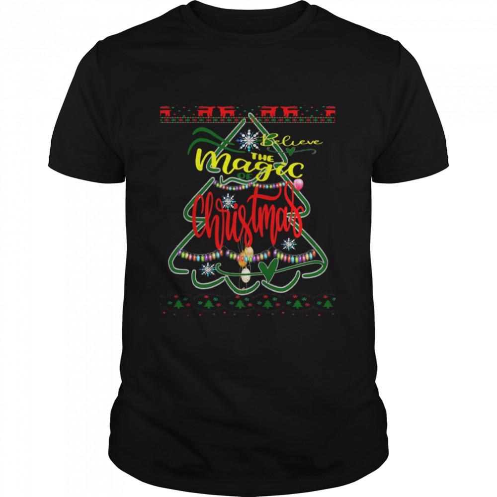 Merry Christmas 2020 I believe in the magic of Christmas shirt