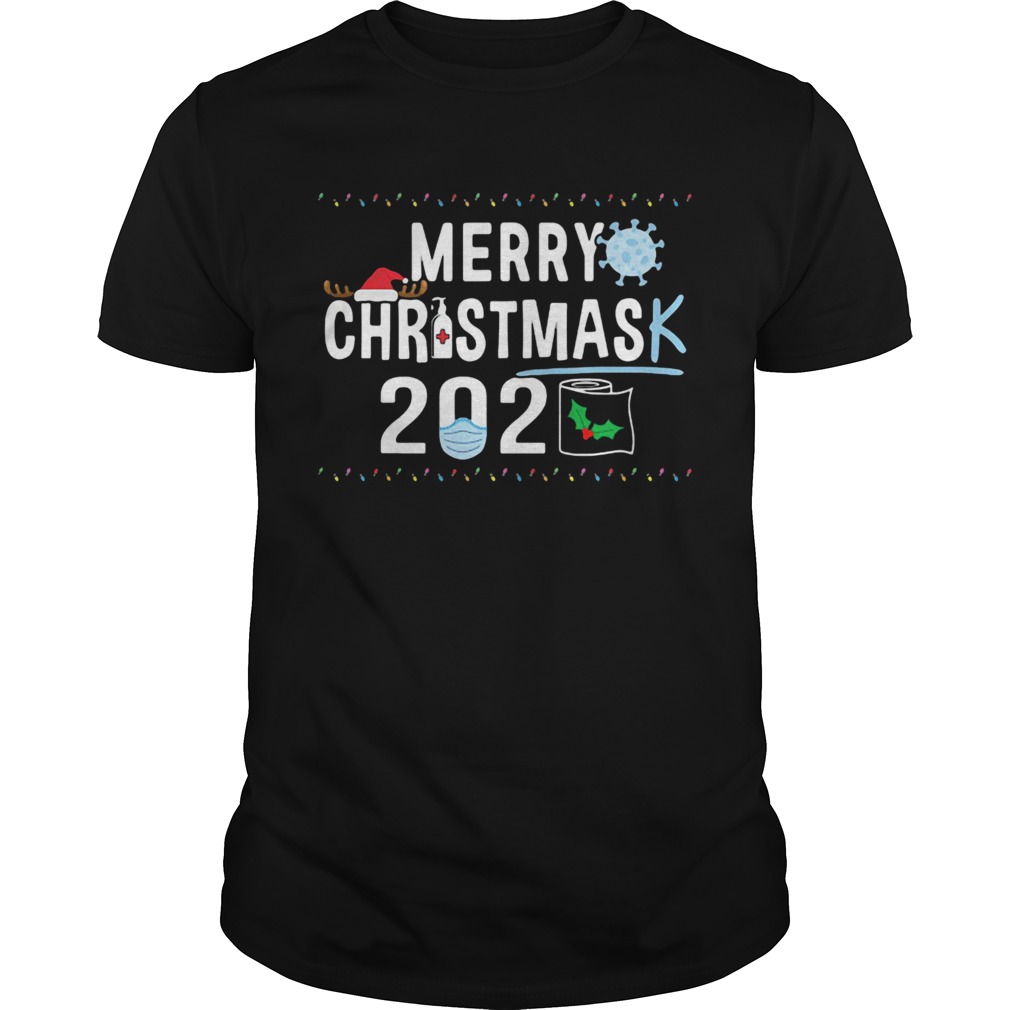 Merry Christmas 2929 Toilet Paper Mask Coronavirus shirt