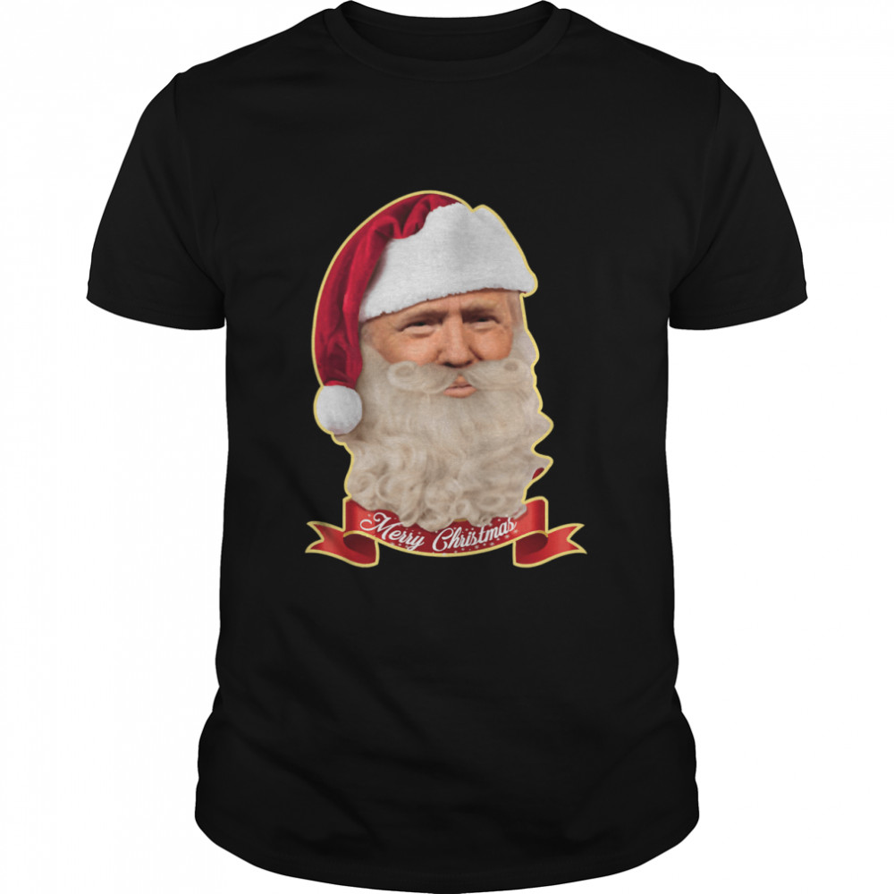 Merry Christmas Santa Trump Claus Make Christmas Great Again shirt
