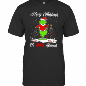 Merry Christmas Ya Tilthy Animals Grinch Merry Xmas T-Shirt Classic Men's T-shirt