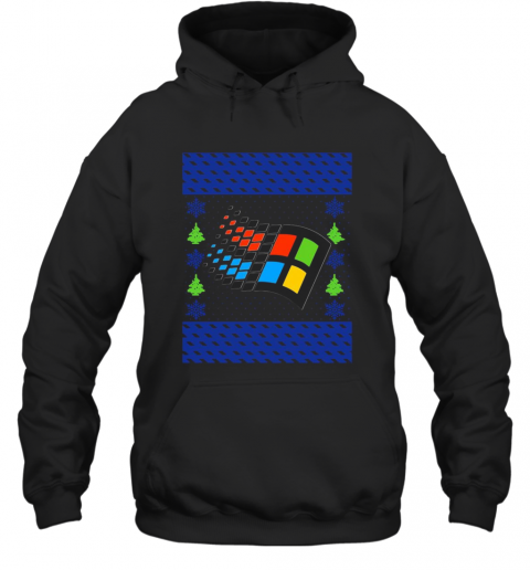 Microsoft 2020 Ugly Christmas T-Shirt Unisex Hoodie