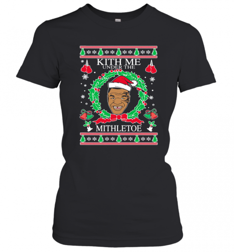 Mike Tyson Kith Me Under The Mithletoe Ugly Christmas T-Shirt - Trend ...