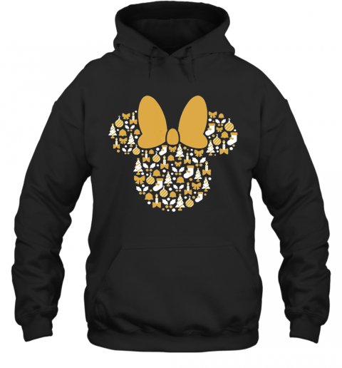 Minnie Mouse Icon Holiday Cheer T-Shirt Unisex Hoodie