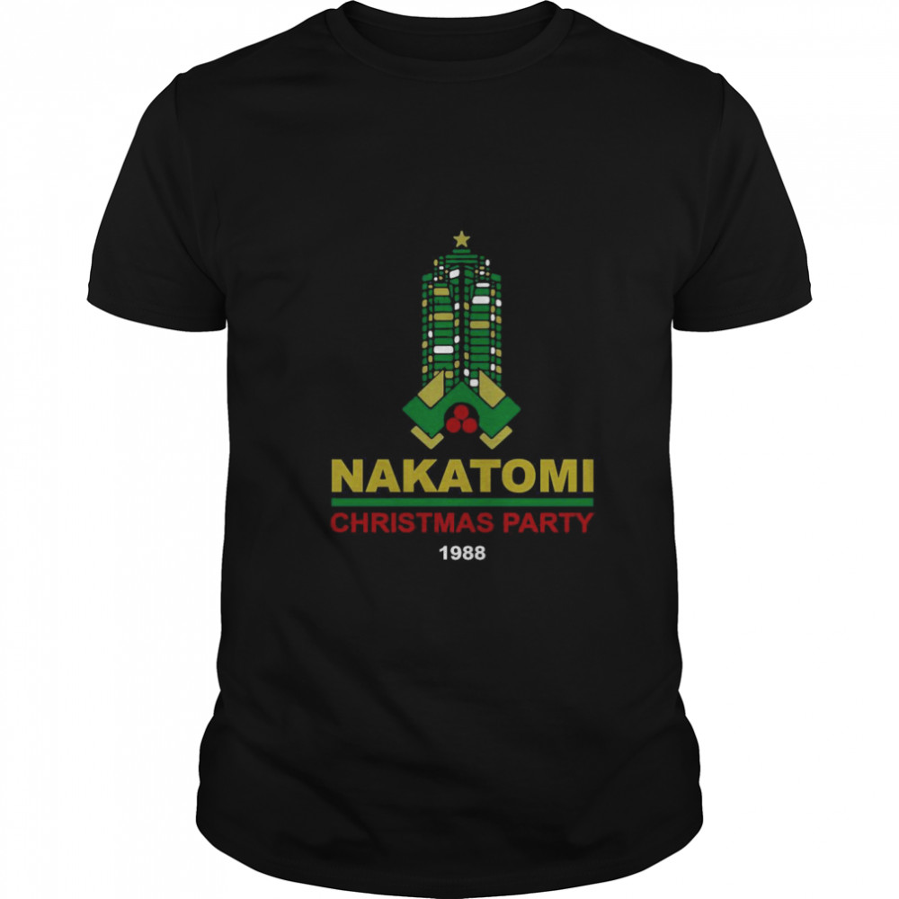 Nakatomi Plaza Christmas party 1988 shirt