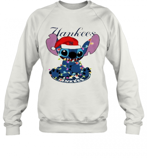 New York Yankees MLB Noel Stitch Baseball Christmas T-Shirt Unisex Sweatshirt