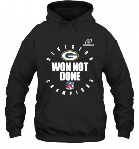 Nfl Playoffs 2020 Won Not Done Division Champions Green Packers T-Shirt Unisex Hoodie